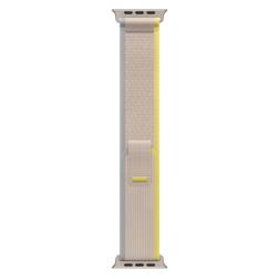 Apple Watch Ultra 49mm Yellow/Beige trail loop / Titanium Case