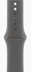 Apple Watch Series 11 42mm Space Gray Aluminum Case with Sport Band Stone Gray