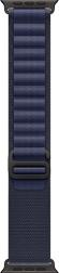 Apple Watch Ultra 2 (2024) 49mm Black Titanium Case with Navy Alpine Loop Medium
