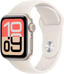 Умные часы Apple Watch SE 3 40mm (2025) Starlight Aluminum Case with Sport Band Starlight