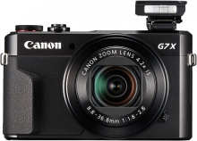 Компактный фотоаппарат Canon PowerShot G7X Mark II, черный